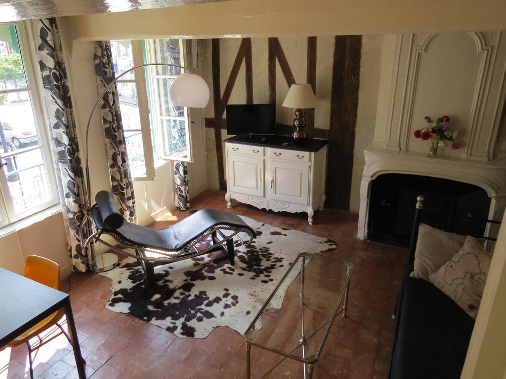 Appartement Le Notre Dame 옹플뢰르 객실 사진