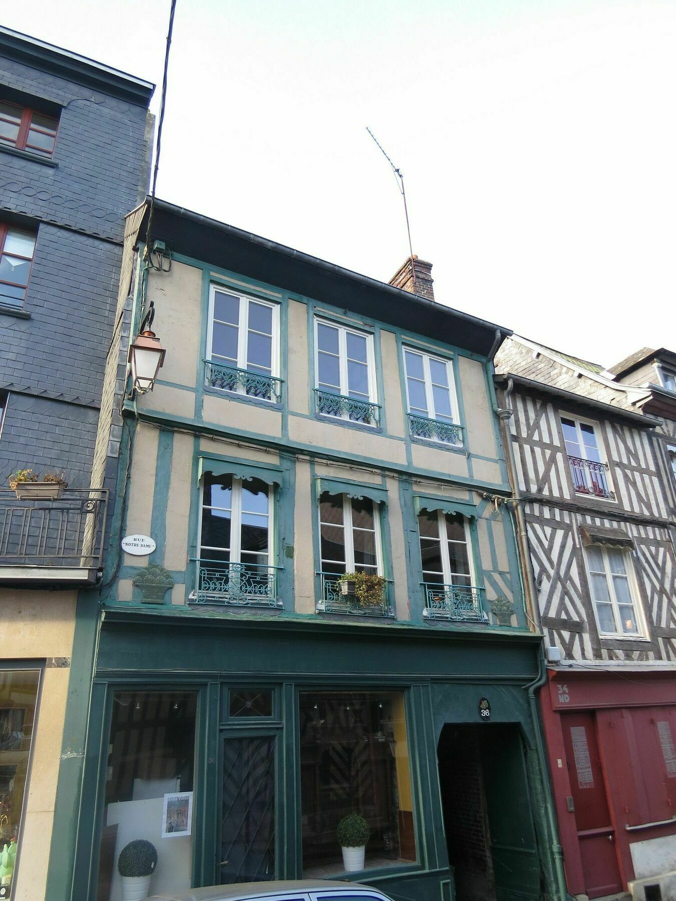 Appartement Le Notre Dame 옹플뢰르 외부 사진